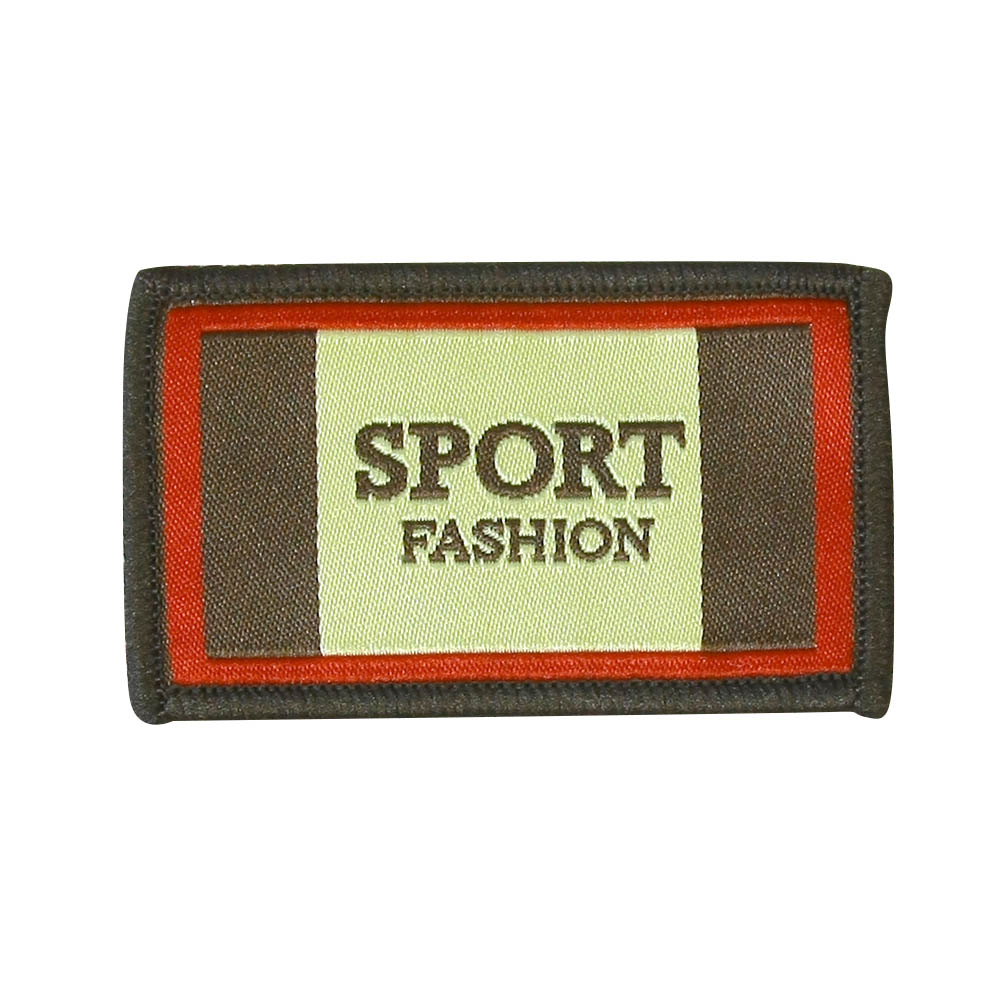 Нашивка тканевая рамка Sport fashion код товара 23791 - Нашивка Вышивка, Ткань